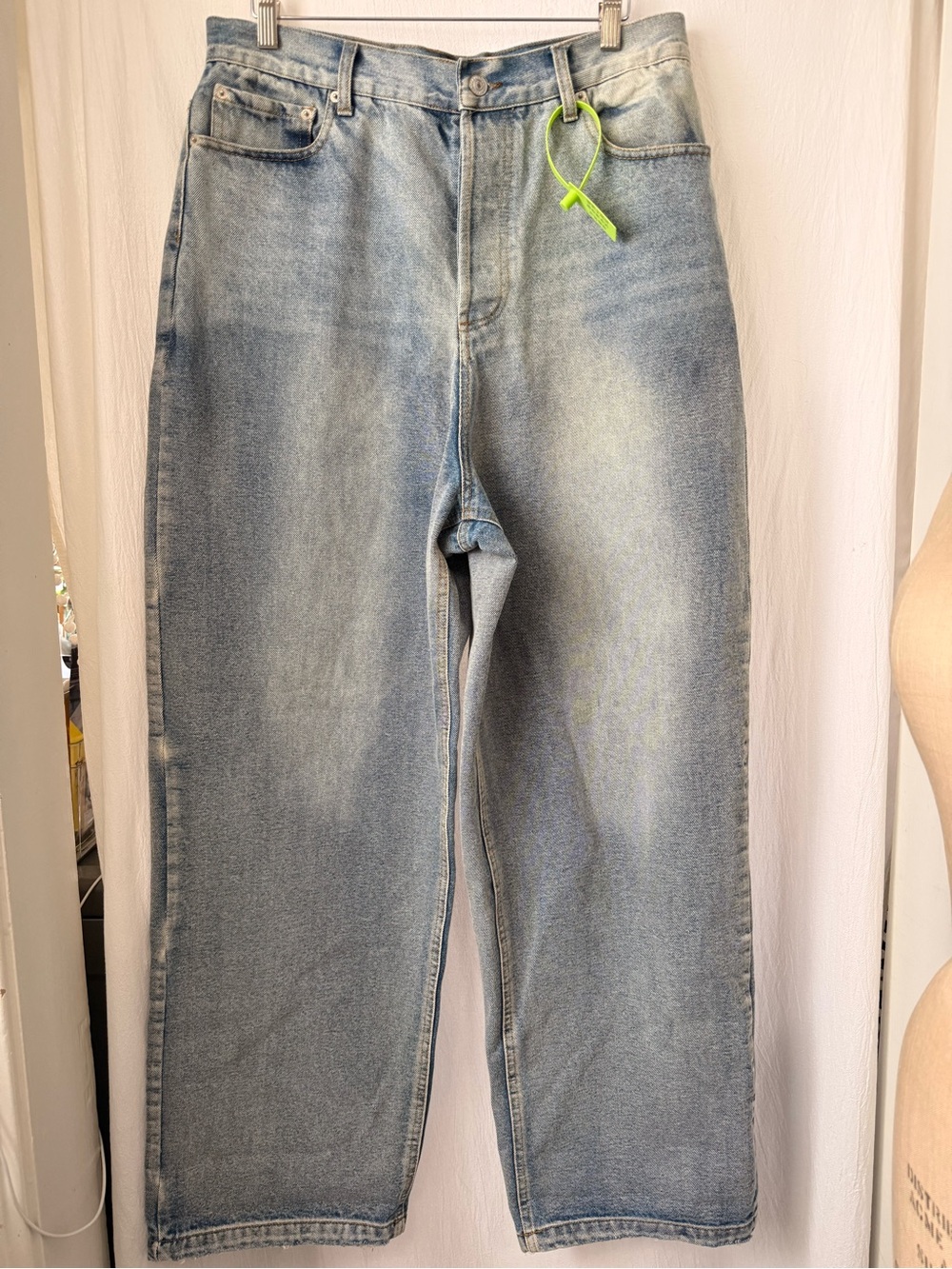 COPY Balenciaga (inspired) 5 Pocket  Baggy Jeans, sz M